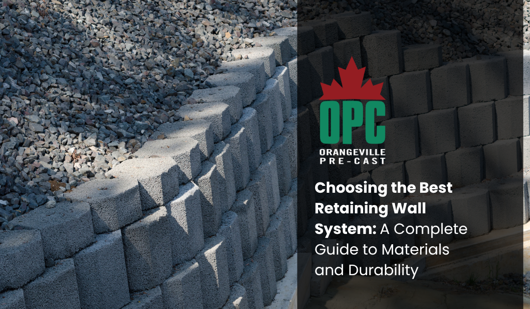 Choosing the Best Retaining Wall System