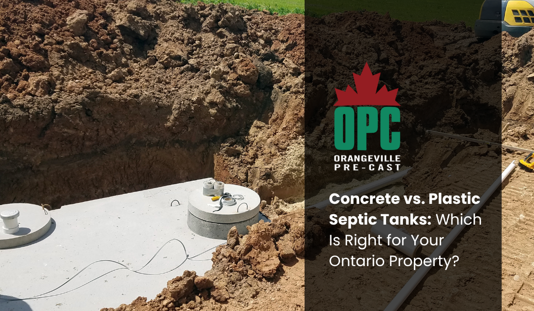 Concrete vs Plastic Septic Tanks