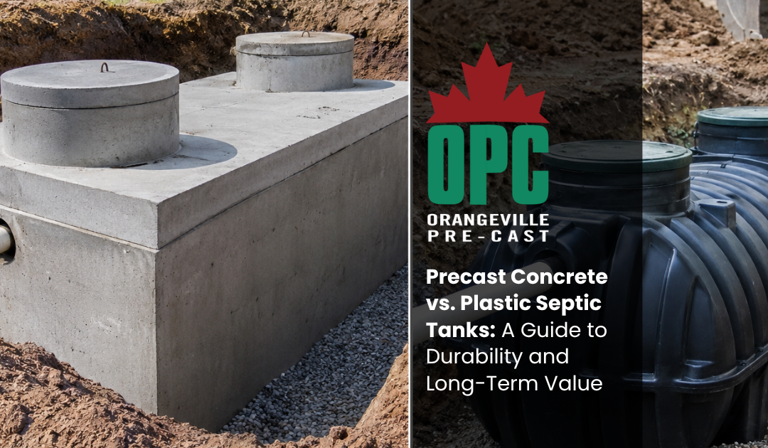 Precast Concrete vs Plastic Septic Tanks