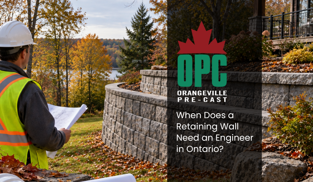When Does a Retaining Wall Need an Engineer in Ontairo?