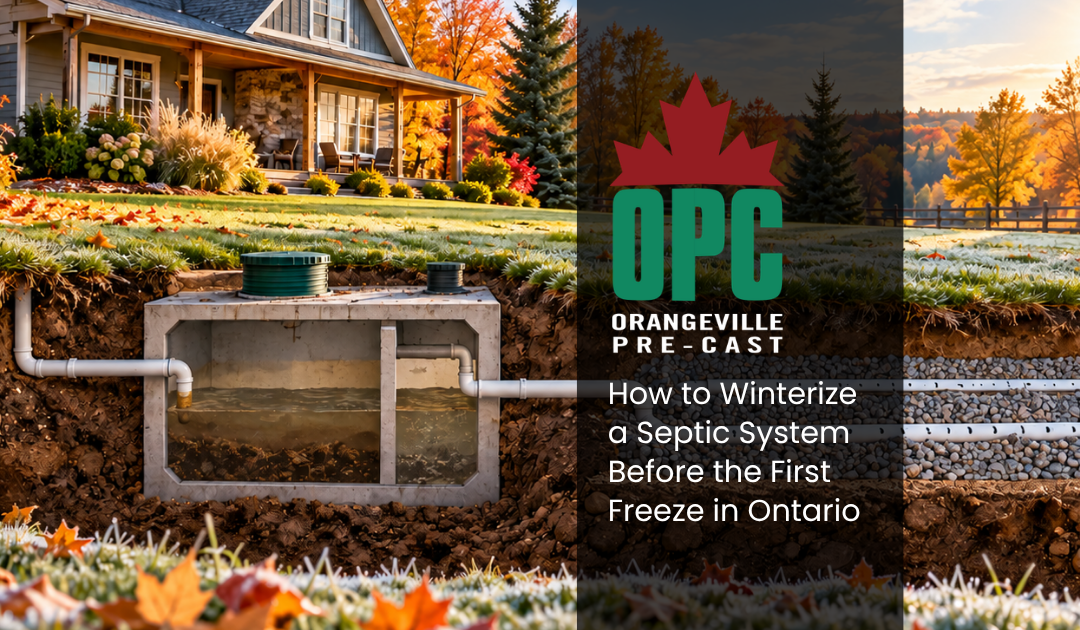 How to Winterize a Septic System before the First Freeze